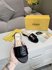 Fendi black sandals women  - 6