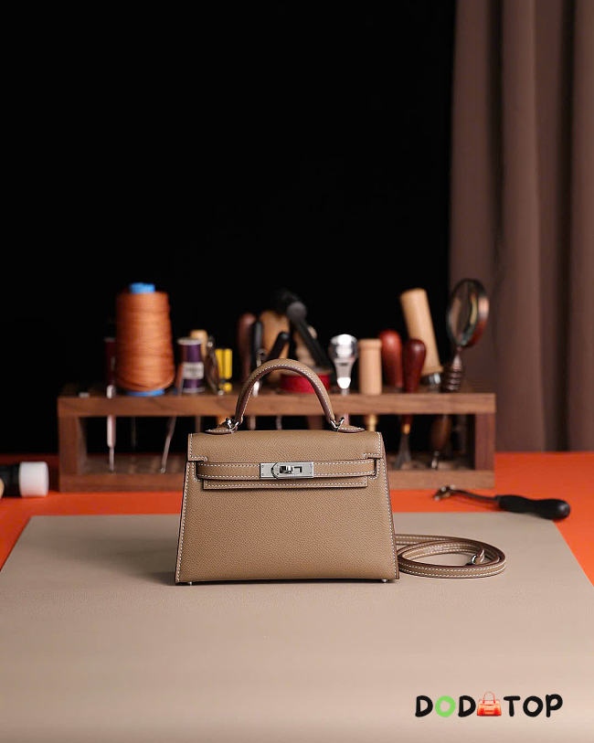Hermes kelly bag mini size 19cm - 1