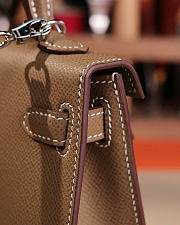 Hermes kelly bag mini size 19cm - 3