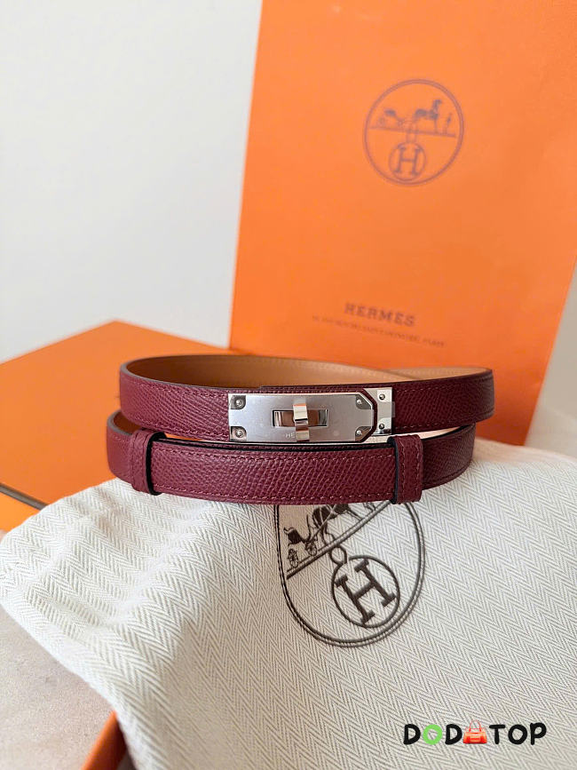 Hermes Belt red 1.8mm - 1