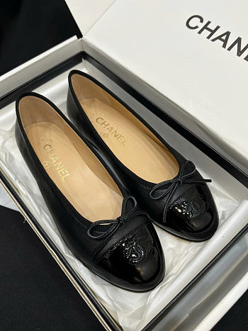 Chanel Black ballet flats - 08