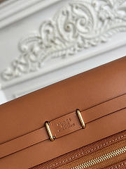 Hermès Gold Vache Hunter and Toile Mini Herbag Zip 20 Gold Hardware 25x20x13cm - 3
