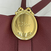 Dior Medallion Bucket Bag red size 26.5 x 26 x 15 cm - 3