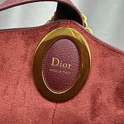 Dior Medallion Bucket Bag red size 26.5 x 26 x 15 cm - 2