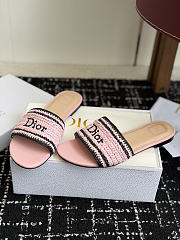 Dior Slide pink  - 5