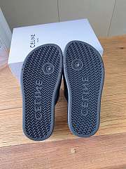 Celine Block Slide With Triomphe In Lambskin  - 5