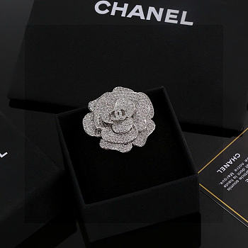 Chanel brooch silver - 03