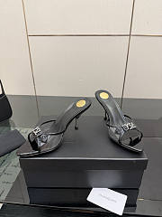 YSL JERRY mules in TPU and rhinestones black - 3
