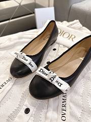 J'Adior Ballet Flat Black Lambskin - 4