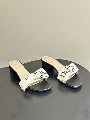 J'Adior heeled mule 3.5cm black - 1
