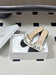 J'Adior heeled mule 3.5cm black - 2