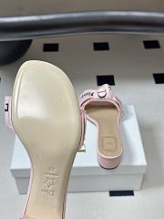 J'Adior heeled mule 3.5cm pink - 5