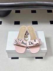 J'Adior heeled mule 3.5cm pink - 3