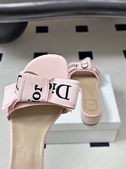 J'Adior heeled mule 3.5cm pink - 2