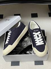Celine Alan Sneaker In Canvas - 01 - 2