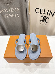 LV Treasure Sandal blue - 1