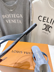 LV Treasure Sandal blue - 6