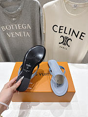 LV Treasure Sandal blue - 4