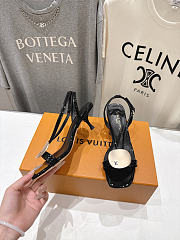 LV Treasure Sandal black - 5.5cm - 4
