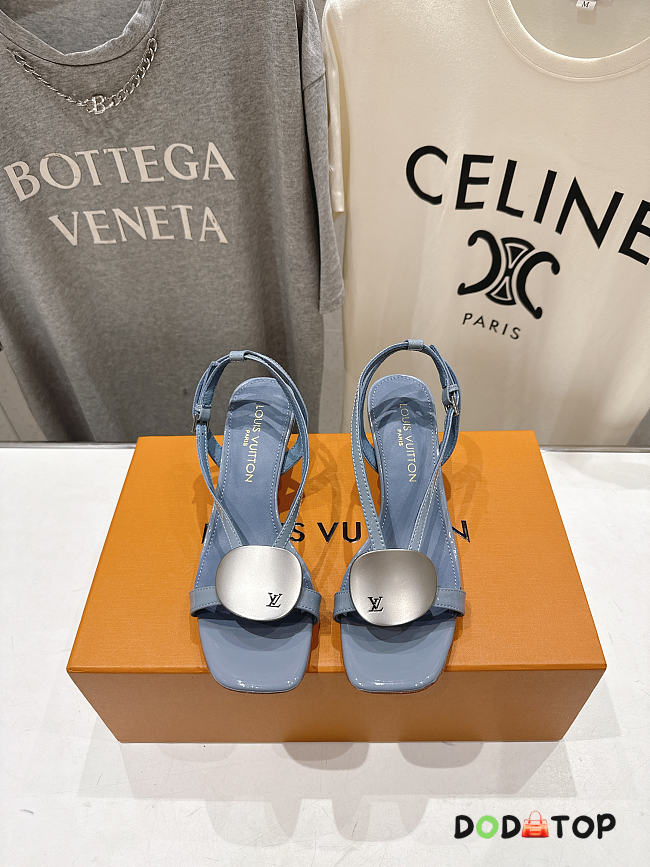 LV Treasure Sandal blue - 5.5cm - 1