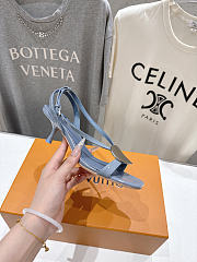 LV Treasure Sandal blue - 5.5cm - 4