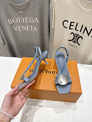 LV Treasure Sandal blue - 5.5cm - 3