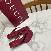 Gucci Women's Vittoria thong heels 5.5cm - 04 - 2