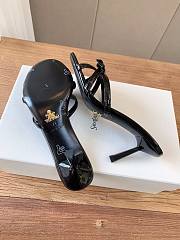  Prada 75mm Vernice Leather Mule Sandals - 4