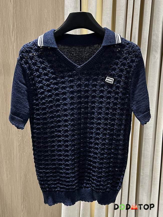 Miumiu Cotton polo shirt - 1