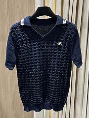 Miumiu Cotton polo shirt - 1