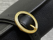 Dior Medium Dior Médaillon Flap Bag black Grained Calfskin 23 x 16 x 6.5 cm - 5