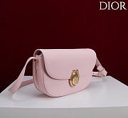 Dior Medium Dior Médaillon Flap Bag pink Grained Calfskin 23 x 16 x 6.5 cm - 6
