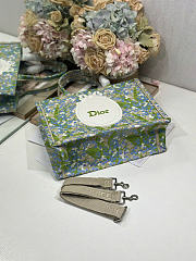 Dior Book Tote green Multicolor Daisy bag 36×28 cm - 5