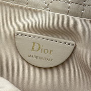 Dior Adiorable Mini Bucket Bag beige Lambskin bag size 22x20x5.5cm - 2