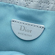 Dior Adiorable Mini Bucket Bag blue Lambskin bag size 22x20x5.5cm - 2