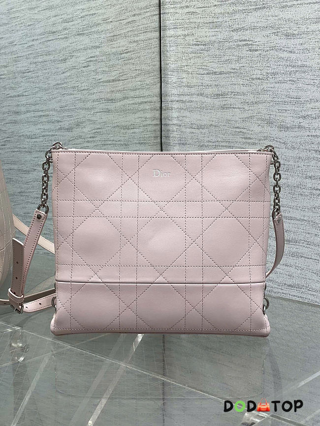 Dior Trianon pink Bag with Chain size 25 x 21 x 7 cm - 1