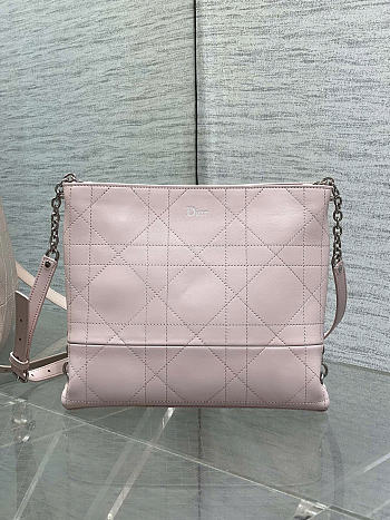 Dior Trianon pink Bag with Chain size 25 x 21 x 7 cm
