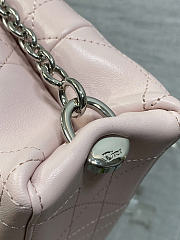 Dior Trianon pink Bag with Chain size 25 x 21 x 7 cm - 6