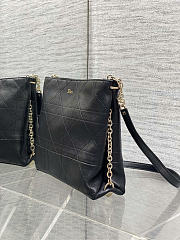 Dior Trianon black Bag with Chain size 25 x 21 x 7 cm - 5