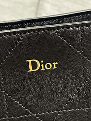 Dior Trianon black Bag with Chain size 25 x 21 x 7 cm - 6