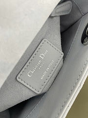 Dior Mini Lady Light Blue bag size 17x7x15cm - 2