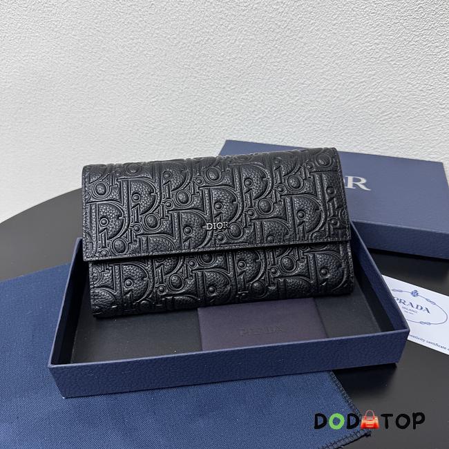 Dior Long Flap Wallet - 01 - 20 x 11 x 4 cm - 1