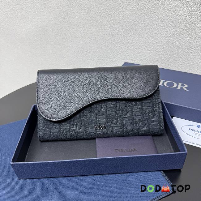 Dior Long Flap Wallet - 02 - 20 x 11 x 4 cm - 1