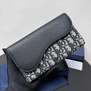 Dior Long Flap Wallet - 03 - 20 x 11 x 4 cm - 2