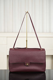 Chanel Large flap bag red size 39x28x11 - gold hardware - 1