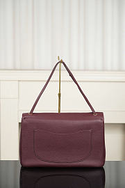 Chanel Large flap bag red size 39x28x11 - gold hardware - 4
