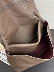 Chanel Large flap bag Light Brown size 39x28x11 - silver hardware  - 2