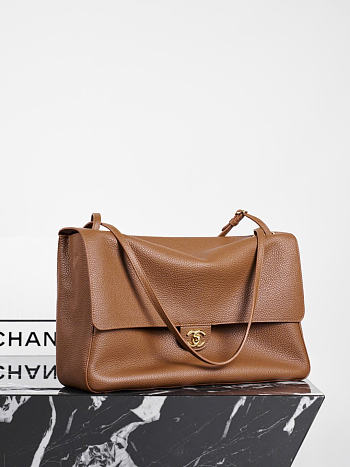 Chanel Large flap bag Brown size 39x28x11 - gold hardware
