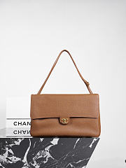 Chanel Large flap bag Brown size 39x28x11 - gold hardware - 4