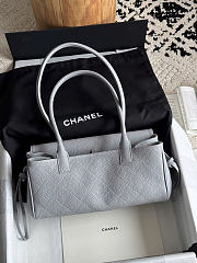 Chanel 26s Shopping bag grey caviar size 30.5x15x11.5cm - 3